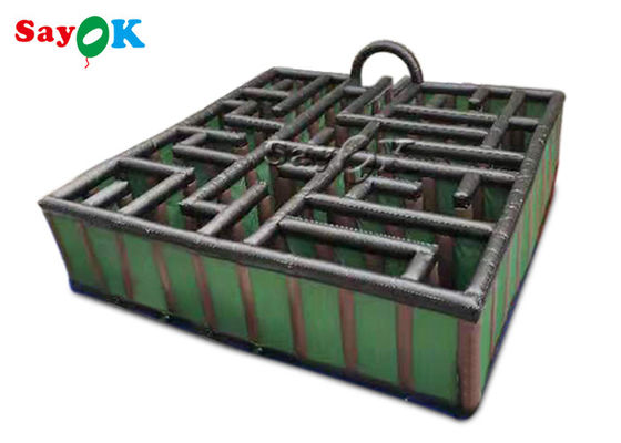 بازی های بادی کارناوال کودکان 10x10x2.5 متری بازی های ورزشی بادی مانع بازی