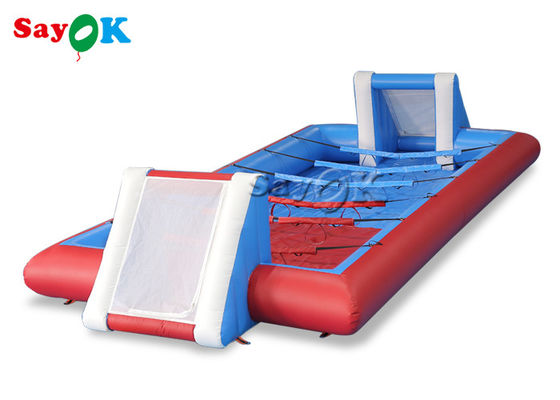 10x5m 30x15ft قابل حمل بادی قابل حمل بازی های ورزشی زمین فوتبال با دمنده