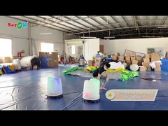 0.63x5mH  Inflatable LED Light Columns For Events / Stage Decoration