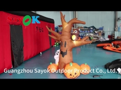 کدو بادکنک برای حیاط هالووین شباهت های بیرونی درخت هالوین دکوراسیون