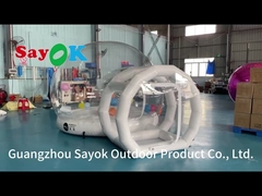 خانه حبابي PVC درجه تجاری بچه ها مهموني گنبد شفاف بالون چادر باغ