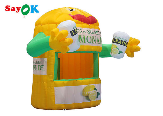 خیمه چمن پرتابی برای بیرون خیمه لیموناد پرتابی با بادکنک برای تبلیغ