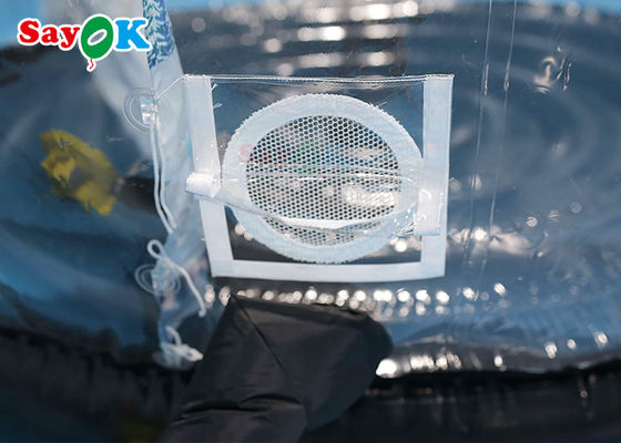 تزئینات کریسمس بادی توپ غول پیکر پارچه آکسفورد برای حیاط خلوت پارک