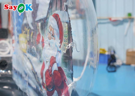 تزئینات کریسمس بادی توپ غول پیکر پارچه آکسفورد برای حیاط خلوت پارک