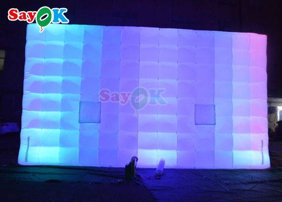 کلوپ شبانه تجاری سفید پارتی چادر بادکنک بزرگ کلوپ شبانه بادکنک برای رویدادهای بیرونی