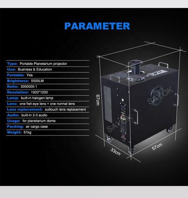 پروژکتور گنبد دیجیتالی سیارهarium
