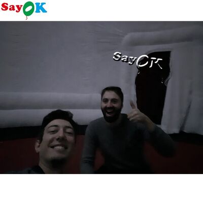 چادر گنبدی بادی قابل حمل برای نمایش سیاره‌نما