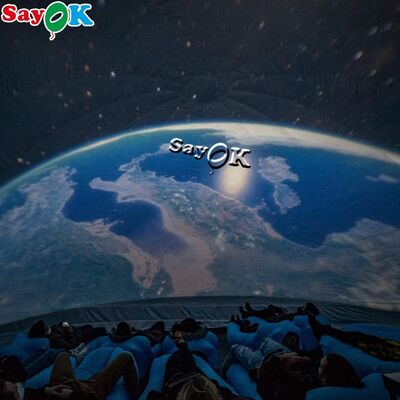 چادر گنبدی سیاه پروژکتور، سینمای بادی، سیاره‌نمای سیار برای مدرسه