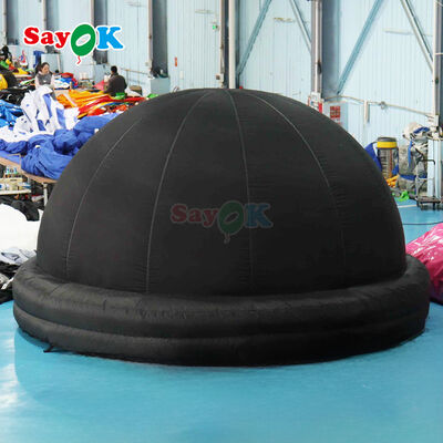 سایوک گنبد سیاره‌نمای بادی با قطر ۵ متر، ۱۰۰% ضد نور و ضد حریق برای مدارس و رویدادها