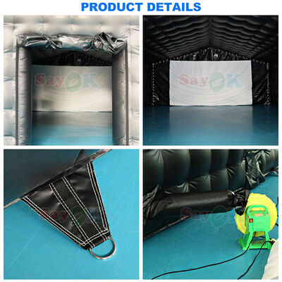 چادر سینمای قابل حمل با ویژگی های ضد شعله و مقاوم در برابر اشعه UV برای رویدادهای بیرونی