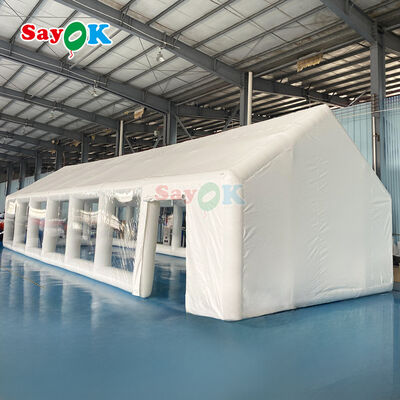 چادر هواپیمایی بادکنکی PVC ضد آب برای مهمانی های استخر و رویدادهای بیرونی با مواد ضد شعله
