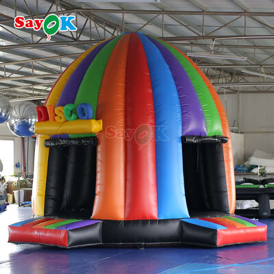Flame-Retardant UV Resistant Portable Inflatable Disco Dome Tent for Outdoor Events and Parties