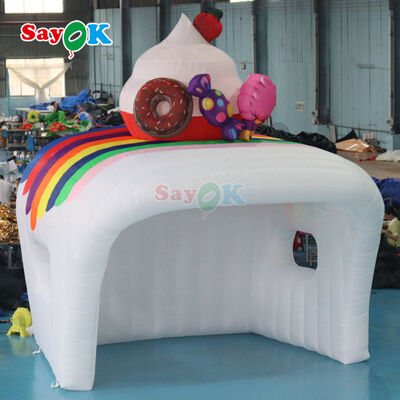 Portable Waterproof UV Resistant Inflatable Air Tent for Outdoor Ice Cream Stand Advertising