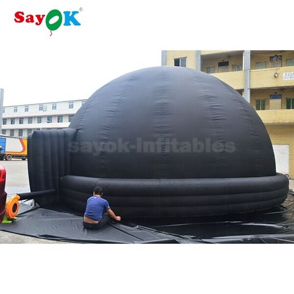 تجهیزات مدارس کودکان گنبد کامل 360 درجه، چادر پروژکتور ستاره فیلم، سیار، قابل حمل، بادی، گنبد سیاره‌نما برای فروش