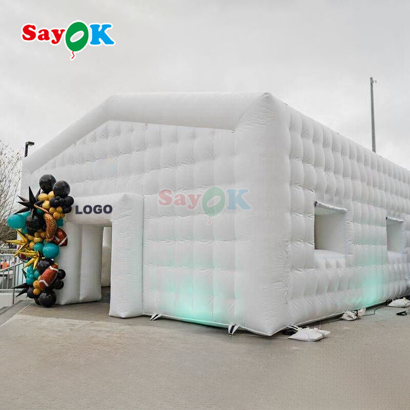 چادر بادکنکی ضد آب PVC با نور LED برای رویدادهای بیرونی و اندازه قابل تنظیم